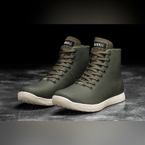 HIGH-TOP ARMY IVORY TRAINER (WOMEN'S)